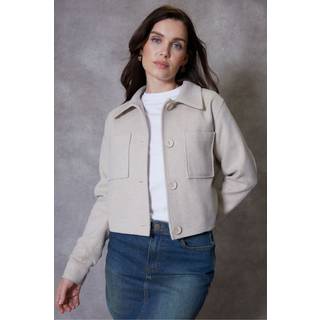 Threadbare Brushed Afkortet Shacket40
