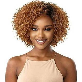 Oute Wigpop Synthetic Full Wig - Tati (2 m?rkebrun)