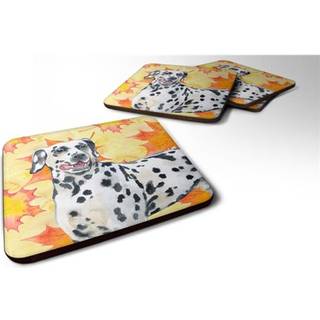 """" Caroline's Treasures Dalmatian Fall Decorative Coasters multicolor """"