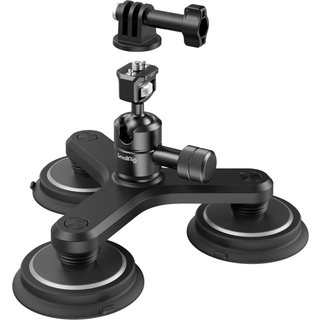 SmallRig 4468 Triple Magnetic Suction Cup for Action Cameras