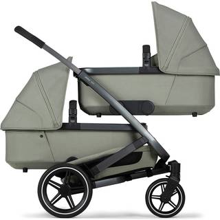 Joolz Geo3 tvillingebarnevogn Salviegrøn