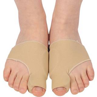 Tåskiller tåglatter til hallux valgus støttestrømper 1 par Beige