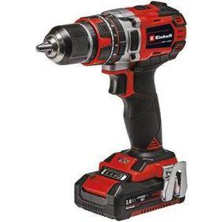 Einhell TE-CD 18-50 akku-slagboremaskine 2x18V-2,0Ah batteri og lader