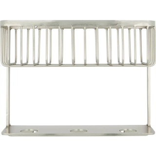 House Doctor Bath badeværelseshylde 20x25,5 cm Silverfinish