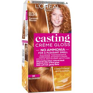 L'Oréal Paris Casting Crème Gloss Semi-Permanent Color 834 Amber Blonde