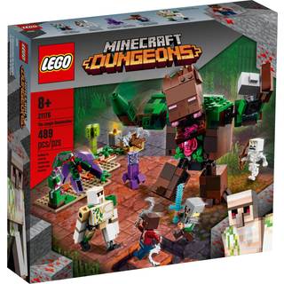 LEGO MINECRAFT Jungle Abomination 21176 Building Kit Playset; Sjov Minecraft Dungeons, der udforsker leget?j til b?rn; Ny 2021 (489 stykker)