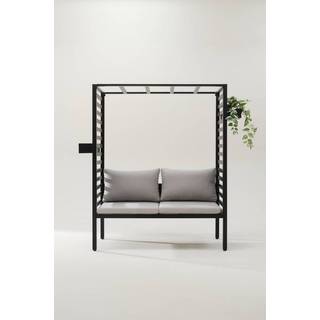 CARLO sofa med pergola - Sort