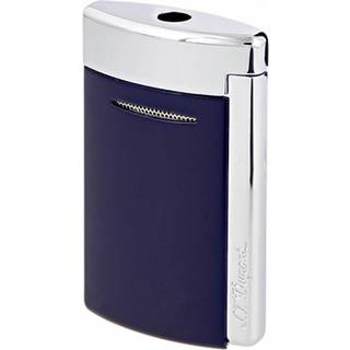 Dupont Minijet 3 navy blue kvalitets jet lighter & stormlighter fra S.T. Dupont