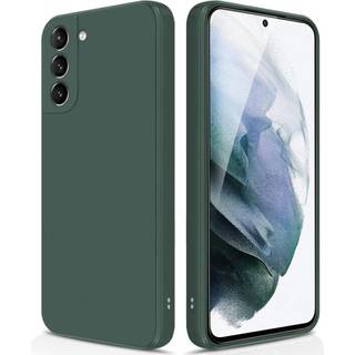 Samsung S21 Plus Gummieret matgrøn skalvæske - grøn