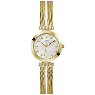 GUESS GW0471L2 Array Gold Plated Mesh Bracelet Watch - W96259
