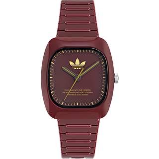 Retro Wave 2 Watch - Burgundy - 1 størrelse