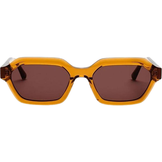 Messy Weekend ANTHONY Coffee Brun 54 Solbriller Kvinder Orange - Transparent Coffee Brown Orange - 54mm