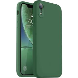 iPhone XR Gummieret matgrøn skalvæske - grøn
