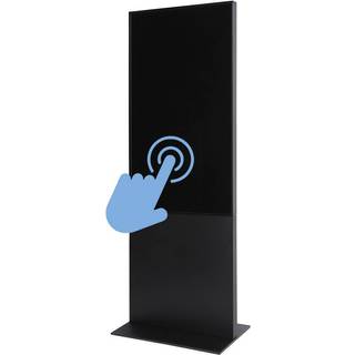 Smart Line Digital Totem SORT med 55″ Samsung Touch Skærm