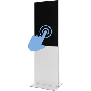 Smart Line Digital Totem HVID med 43″ Samsung Touch Skærm