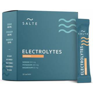 SALTE Elektrolytter, Appelsin, 30 doseringsposer