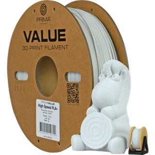 Prima PrimaValue PLA+ High Speed - 1,75mm - 1kg - Grå 7340002119700