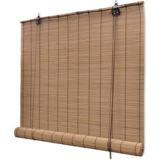 Rullegardin Naturlig Bambus - Brun / 120 x 220 cm