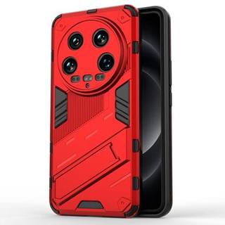 Xiaomi 14 Ultra Armor Hybrid Cover med Stand - Rød