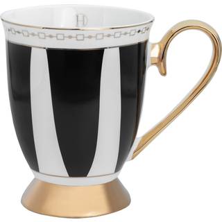 Hilke Collection Strisce Nero krus 28 cl Sort-hvid-guld