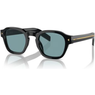 Prada PR A16SF Asian Fit Polarized 16K04D 53 Solbriller Mænd - Black - 53mm