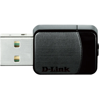 D-Link Mini AC Netværksadapter AC580 USB 2.0 - sort