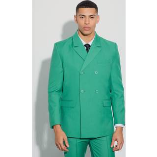 Mens Mint Double Breasted Blazer