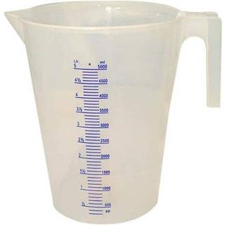 Måling af kande - 5 liter