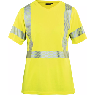 Blåkläder 3336 Dame High Vis T-shirt / Dame High Vis T-shirt - 3XL - High Vis Gul