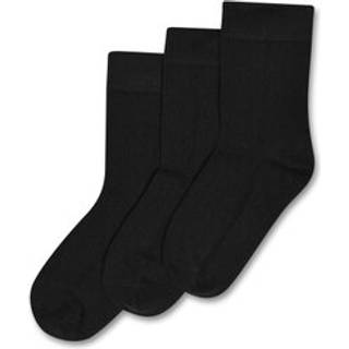 Minipop Strømper Sort Bambus (6-pak)
