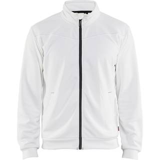 Blåkläder 3362 Sweatshirt full zip / Sweatshirt full zip - 4XL - Hvid/Mørk Grå