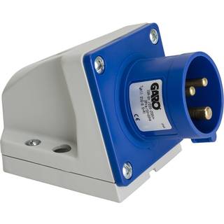 Gelia Vægindtag med rørtilslutning CEE, Garo CII 216-6+CRI 16A