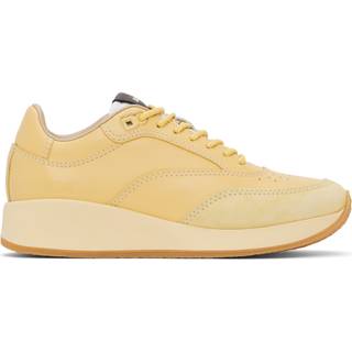 Jacquemus La Daddy leather sneakers - yellow - EU 35