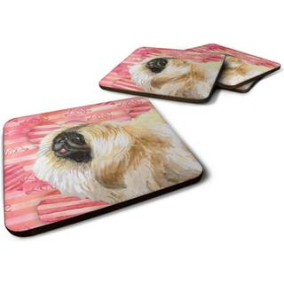 """" Caroline's Treasures Pekingese Love Decorative Coasters multicolor """"