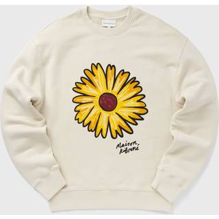 Maison Kitsune Flower Sweatshirt Beige