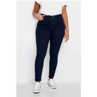 Evans Evans Curve Fit Blue Skinny Jeans