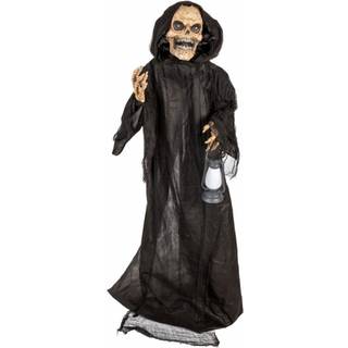 Animeret Halloween skelet - 163 cm.