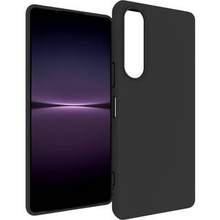 SKALO Sony Xperia 1 V Matte Black Ultra-tynd TPU Cover