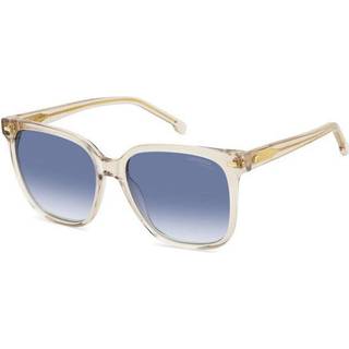Carrera Kvinde CARRERA 3002/S 10A/08 Solbriller Acetat Beige Blå Firkantet Skygge
