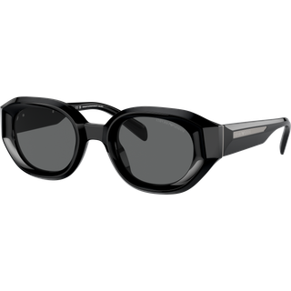 Emporio Armani Mand EA4230U 501787 Solbriller Acetat Sort Grå Geometrisk Normal