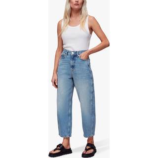 Whistles Whistles Light Wash Petite Petite Authentic Barrel Leg 100% Cotton Jeans