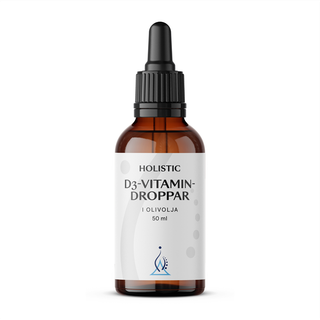 Holistic D3-vitamin Dråber i olie, 50 ml