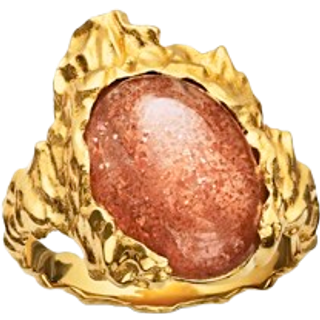 Gudinde Ring Solsten Maanesten - Ring i dansk design - 47