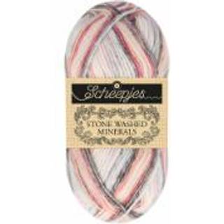 Scheepjes Stone Washed Minerals 909 Topaz Twilight Indhold: 78% bomuld, 22% akryl Vægt/længde: 50g = ca. 130 m Strikkepinde: 3.00-3.50 mm Strikkefasthed: 10 x 10 cm = 24 masker x 32 rækker Pleje: Maskinvask 40°C.