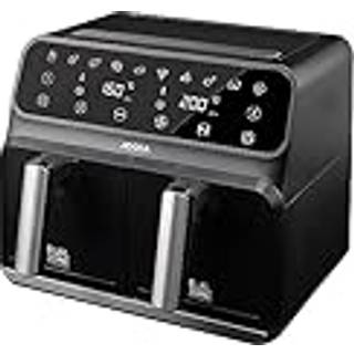 Jocca Dual Zone airfryer sort 2x4 liter 1700 watt