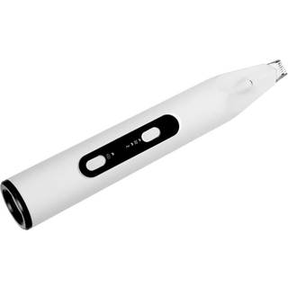 Hunde- og katteklipper, lydsvag, USB-genopladelig, med LED-lys og UV-lampe, til trimning af hår/poter/kløer til hunde, katte, kæledyr, poter, ører, øjne, ansigt
