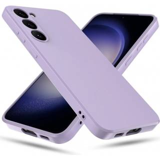 Samsung S23 Gummieret mat Shell Liquid - Lilla