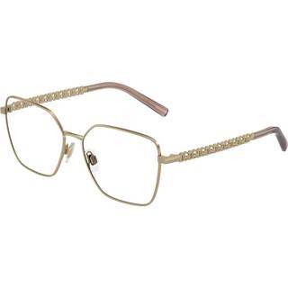 Dolce & Gabbana DG1351 1365 54 Briller Kvinder Guld - Light Gold - 54mm
