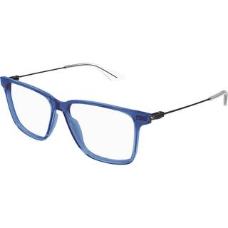 Puma PU0451O 004 56 Briller Mænd Krystalklar - Transparent Grey - 56mm