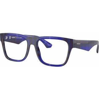 Burberry BE2411 4114 55 Briller Mænd Blue - Checkered Blue - 55mm